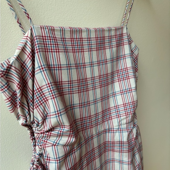 ROKH Checkered Midi Dress, size 38 - Picture 4 of 9